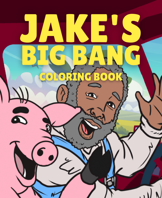 Jake's Big Bang-Coloring Book